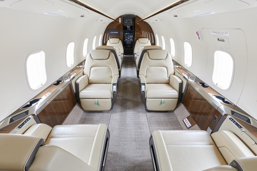 Самолеты bombardier challenger 350