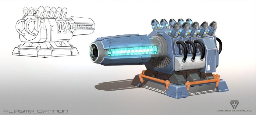 Плазменная пушка вархаммер 40000