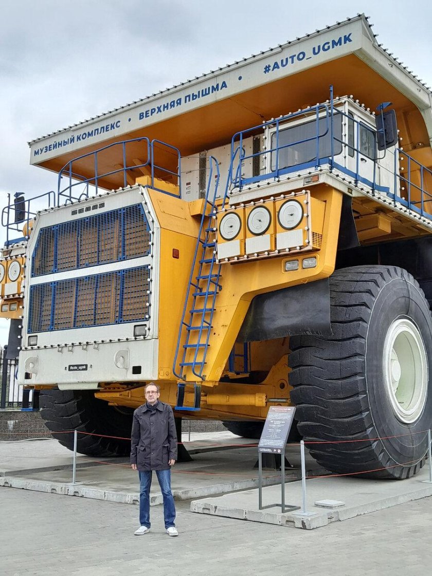 Белаз в верхней пышме