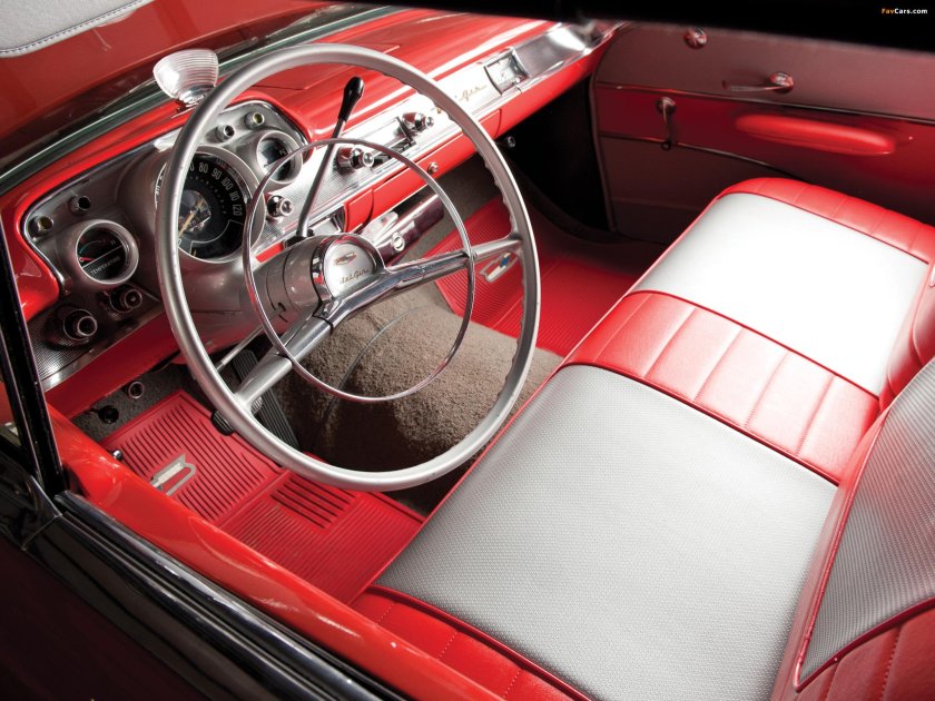 Chevrolet Bel Air 1957 салон