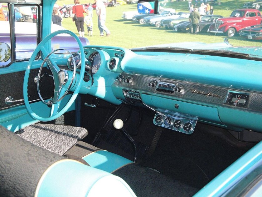 Шевроле Бель Эйр 1957 салон