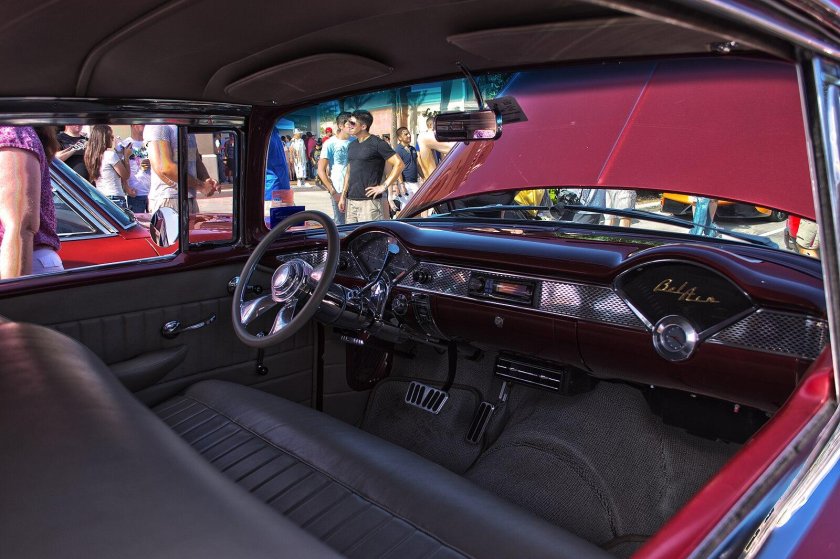 Chevrolet bel air 1956 interior