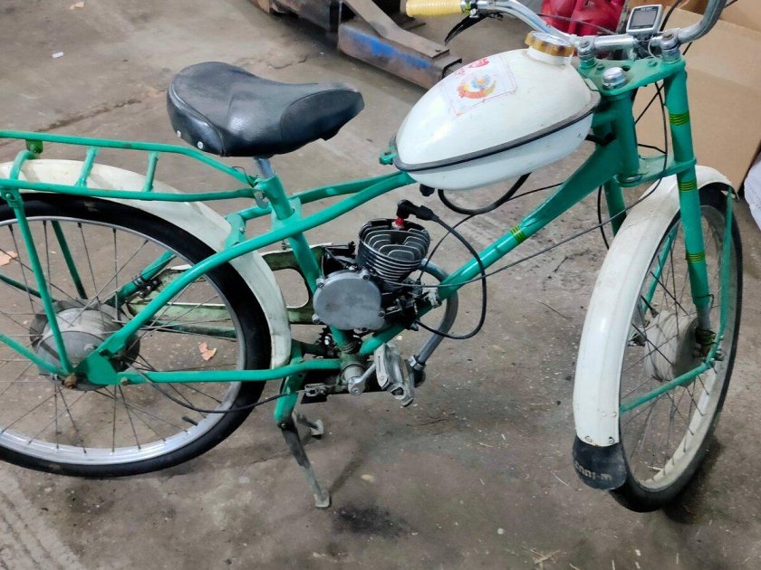 Мотовелосипед рига 7