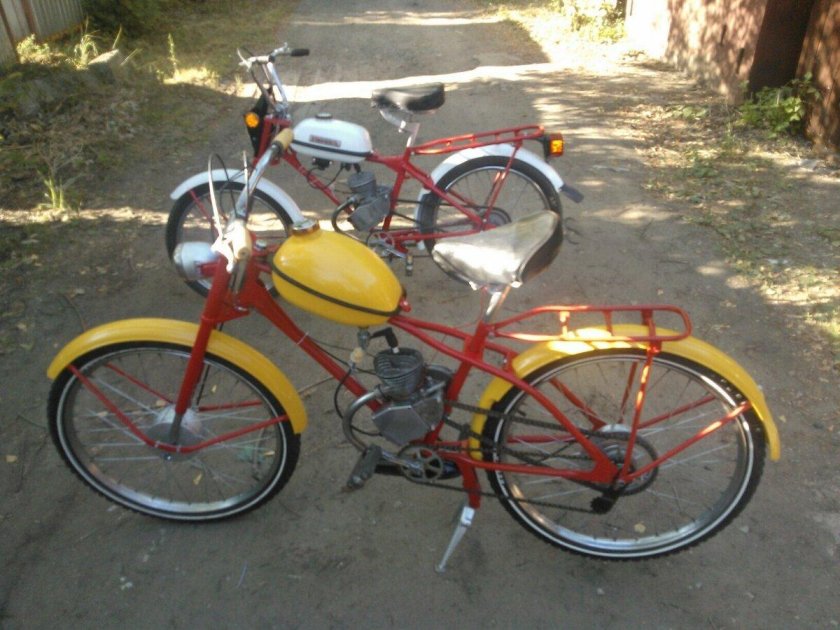 Советский мопед рига 7