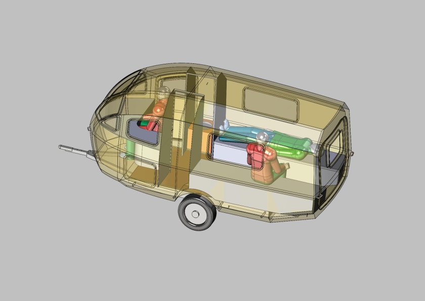 Прицеп автодом габариты