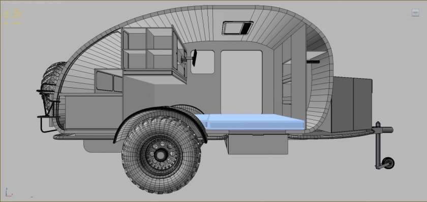 Прицеп-капля Teardrop Classic