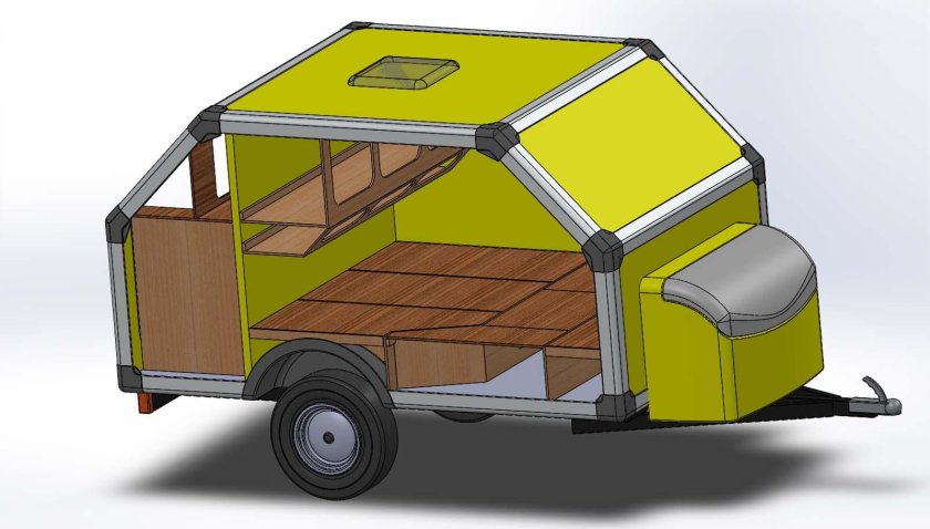 Прицеп сталкер кэмпер