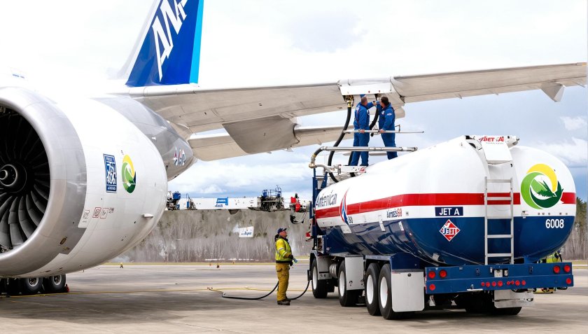 Заправка самолета