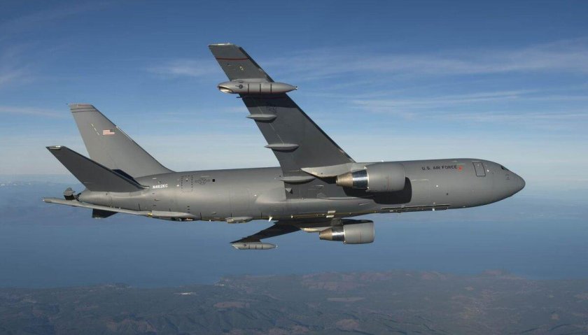Американский самолёт заправщик kc-46