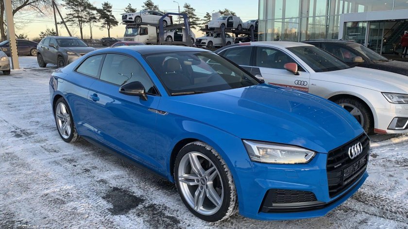 Audi a5 Turbo Blue