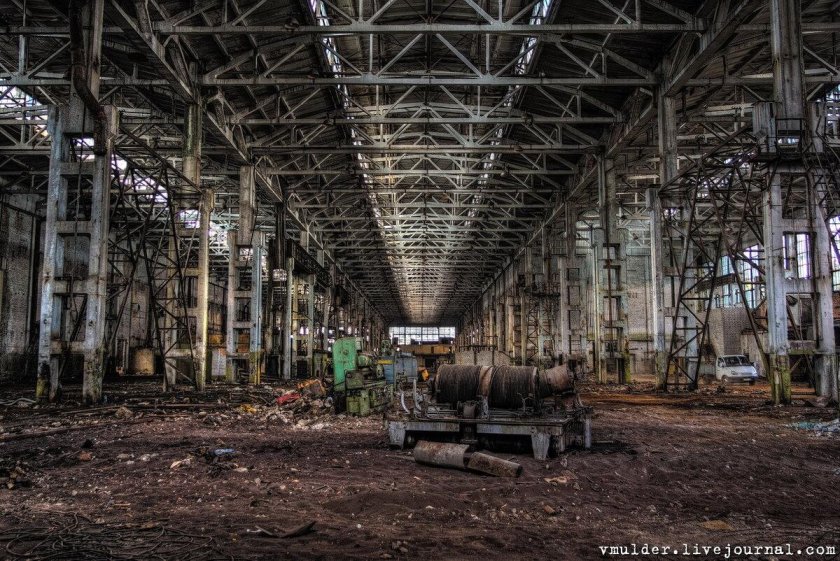 Воронежский экскаваторный завод заброшенный