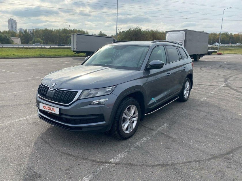 Skoda kodiaq 2016 — 2022 i серый