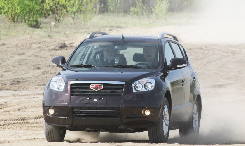 Белорусская машина Джили