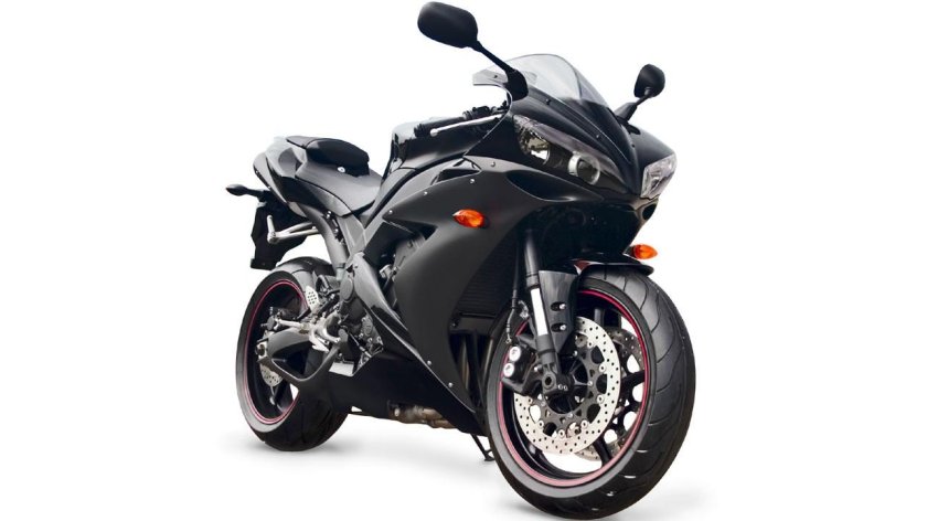 Мотоцикл спереди