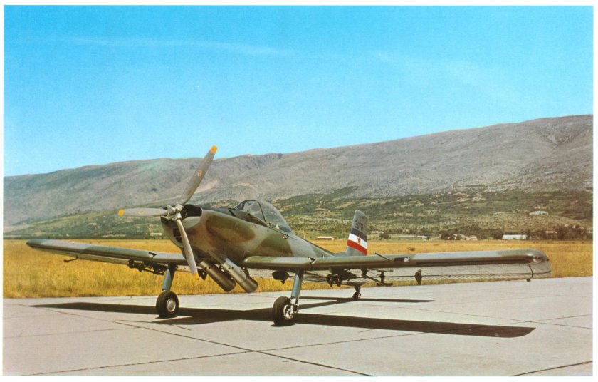 Югославский самолет Галеб