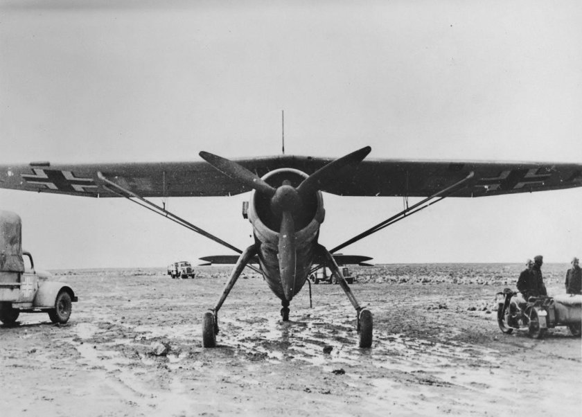 Хеншель 126 самолет