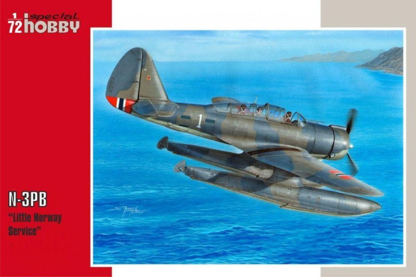 Special Hobby 72299 n-3pb little Norway service