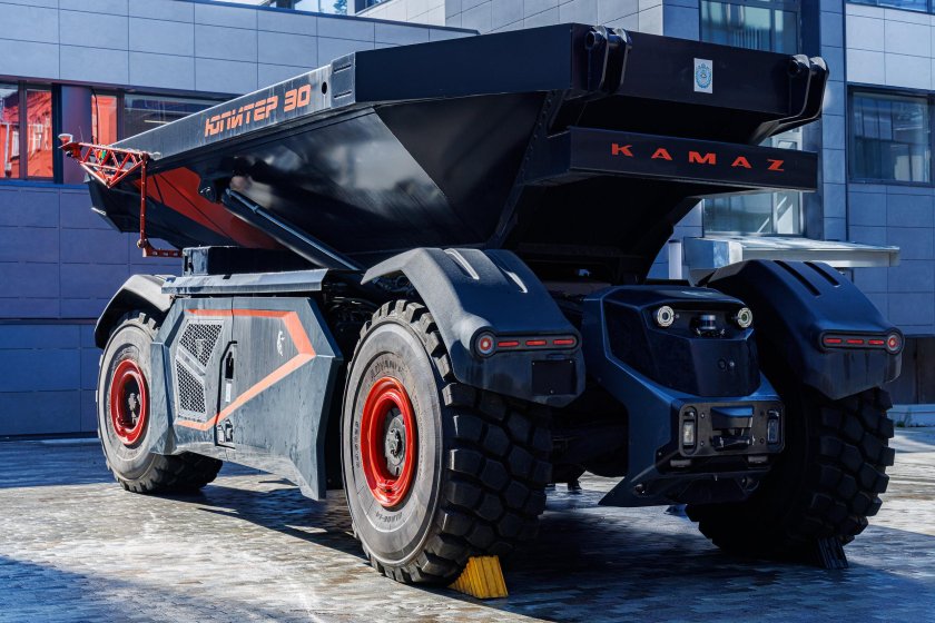 Камаз юпитер беспилотный самосвал
