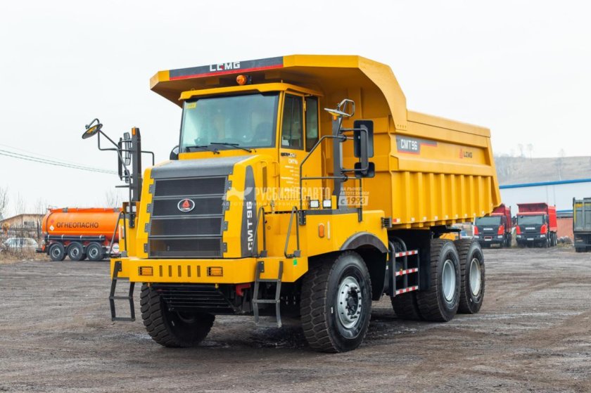 Cmt96 карьерный самосвал