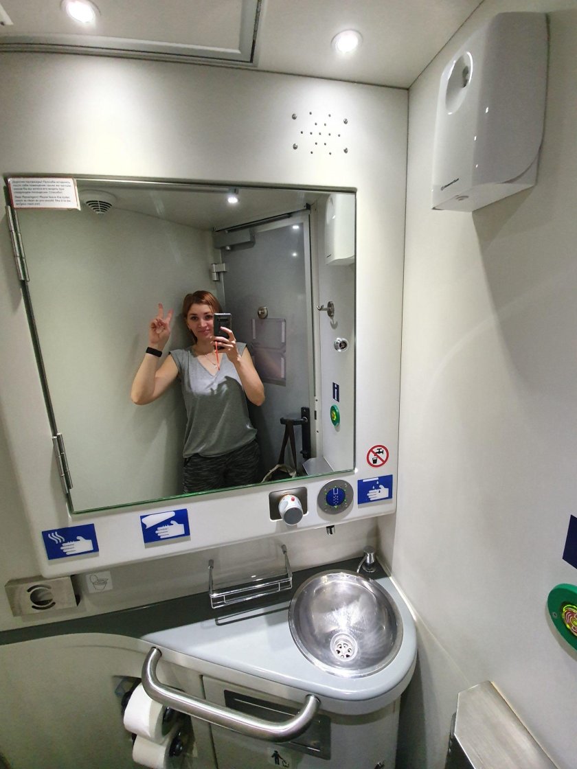 Сапсан поезд туалет