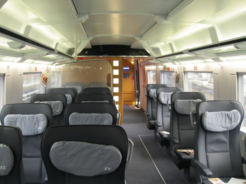 Сапсан внутри эконом