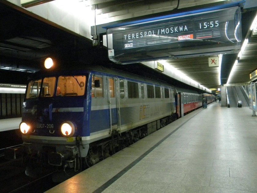 Поезд Полонез Москва Варшава