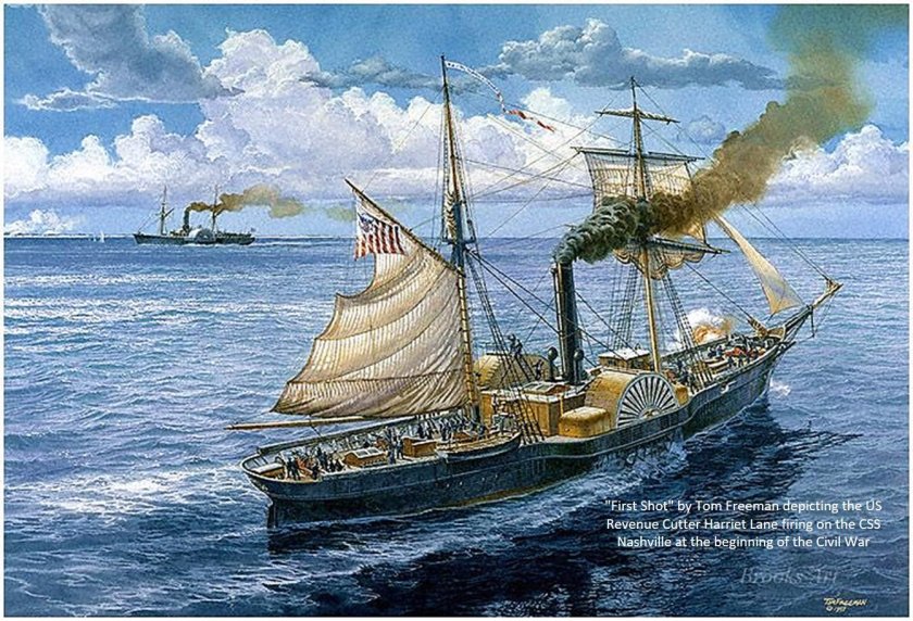 Пароходофрегат "богатырь". 1836г.