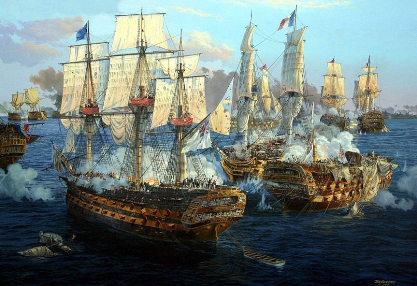 Трафальгарская битва 1805