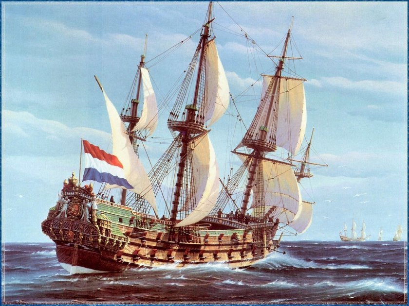 Де Зевен Провинсиен парусный корабль