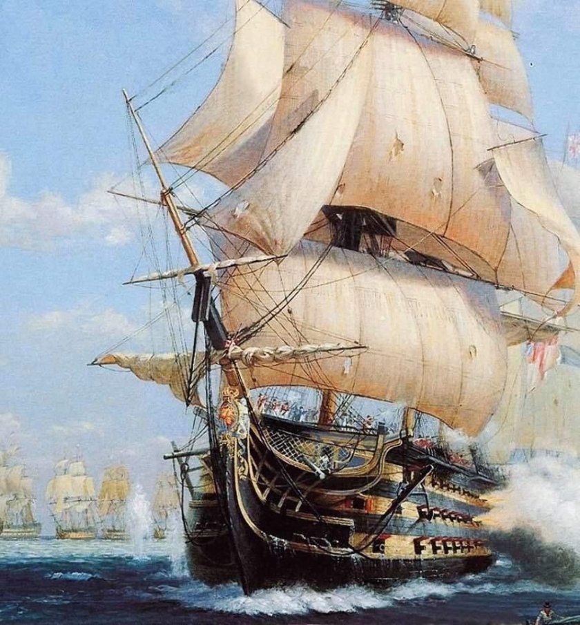 Трафальгарская битва Сантисима Тринидад