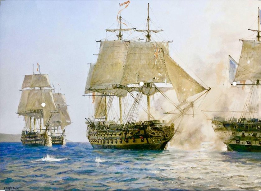 Geoff Hunt. Парусные корабли.