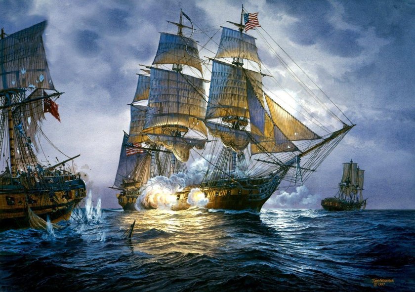 Парусный корабль Конститьюшн