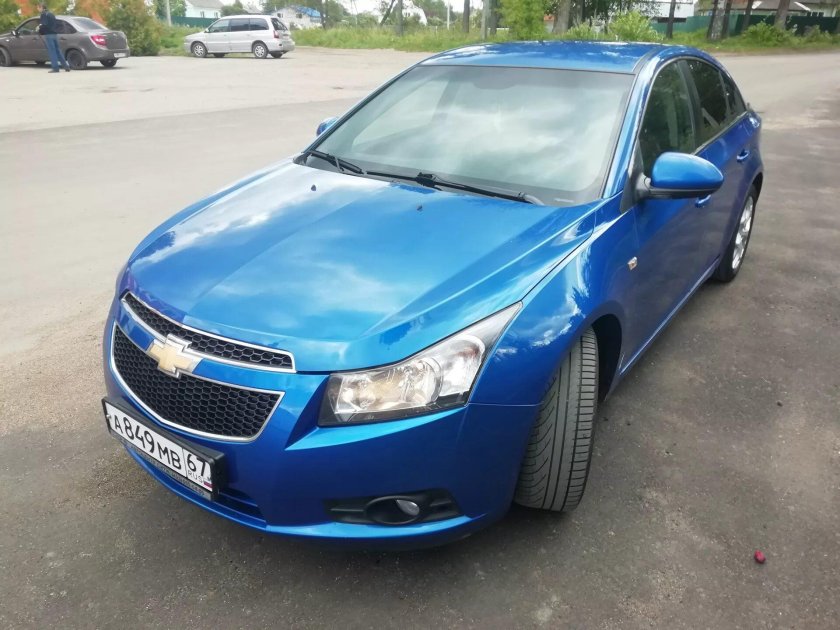 Chevrolet Cruze 2011 синий