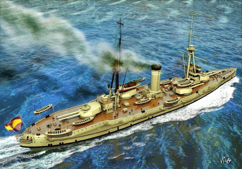 Испанский линкор Хайме 1