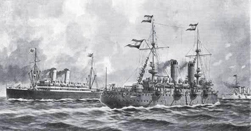 Испанский крейсер Кардинал Cisneros