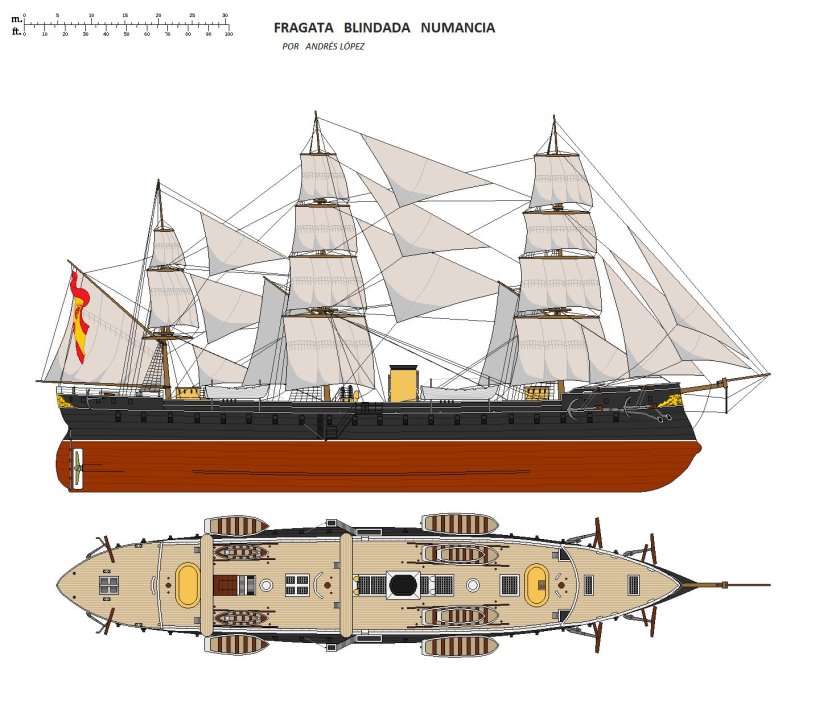 Броненосец Numancia