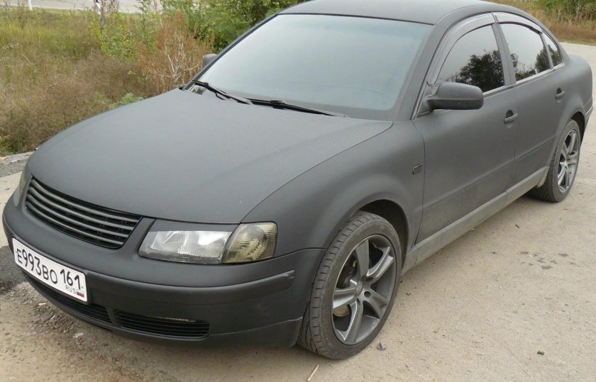 Пассат б5 черный