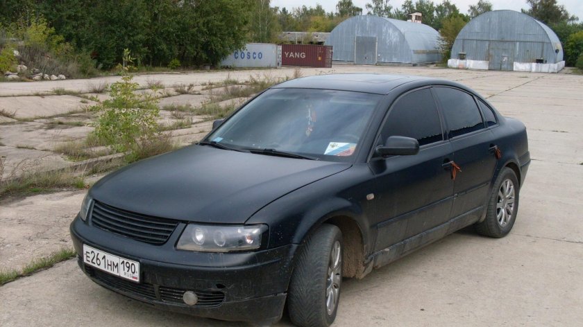 Volkswagen Passat b5 черный