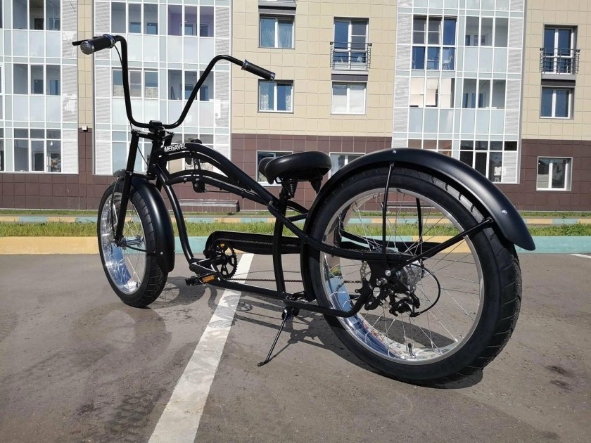 Электровелосипед фэт-байк, чоппер