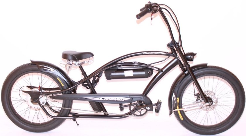 Электровелосипед чоппер