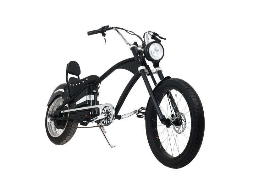 Электрический мотоцикл чоппер электробайк