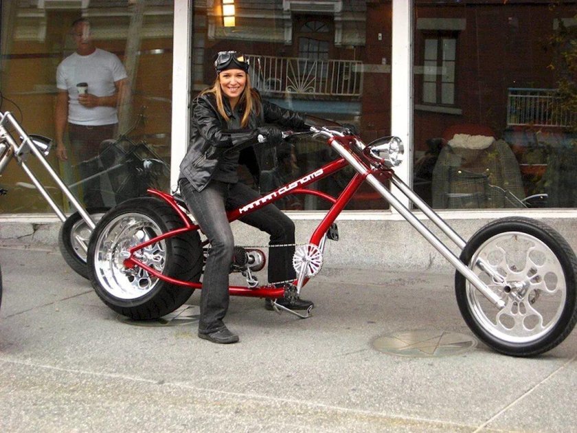 Hannan Custom ls300 Chopper Bike