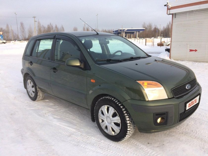 Форд Фьюжн 2007 зелёный