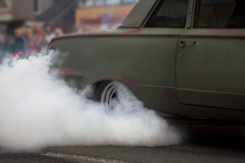 Car burnout