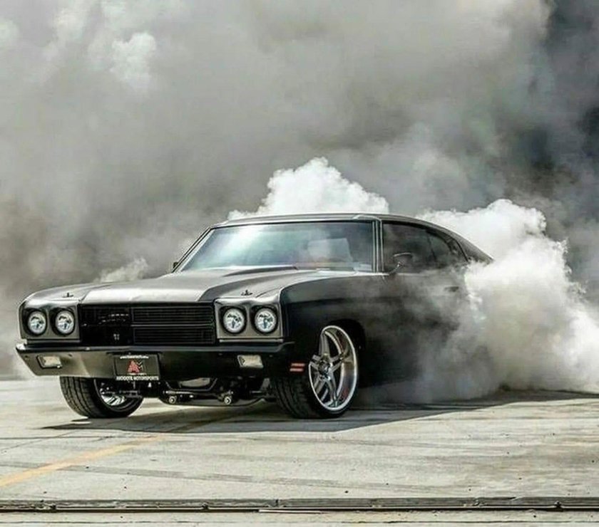 Chevrolet Chevelle SS бернаут