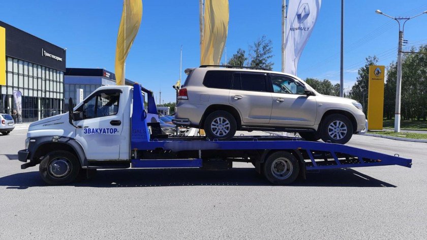Эвакуаторы синие