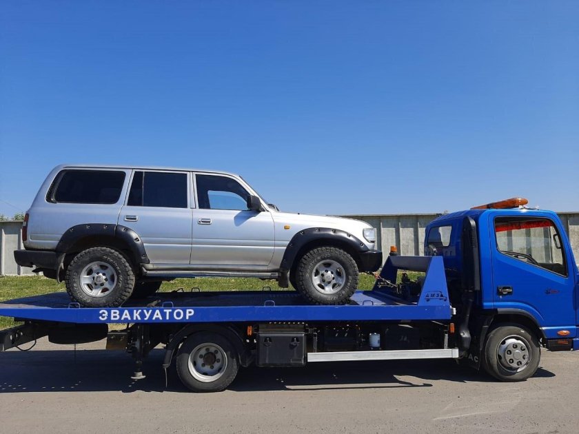 Эвакуатор с лебедкой