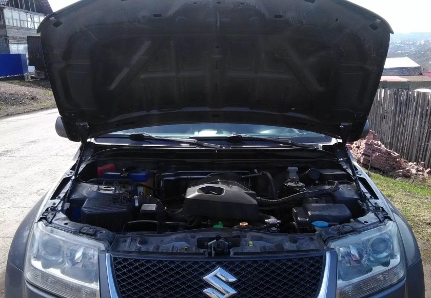 Гранд Витара 2008 под капотом