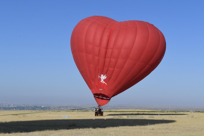 Воздушные шары в небе