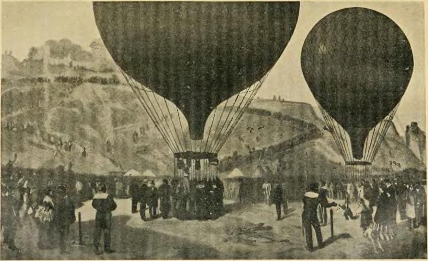 Воздухоплавание братья Монгольфье